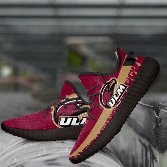 Louisiana Monroe Warhawks Ncaa Yeezy Sneaker For Fans