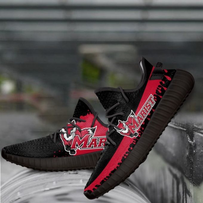 Marist Red Foxes Ncaa Yeezy Sneaker For Fans