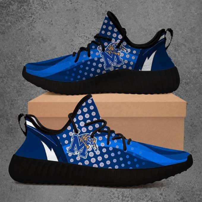 Memphis Tigers Ncaa Yeezy Sneaker For Men Women Fans