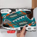 Miami Dolphins NFL Air Max Plus Sport Sneakers For Fan Gifts