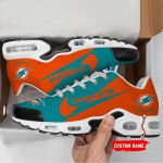 Miami Dolphins NFL Air Max Plus Sport Sneakers For Fan Gifts