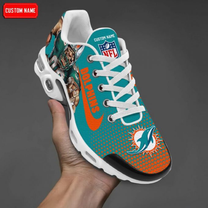 Miami Dolphins Nfl Premium Air Max Plus Sport Sneakers For Fan Gifts