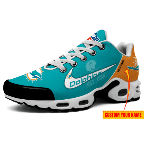 Miami Dolphins NFL Premium Air Max Plus Sport Sneakers For Fan Gifts