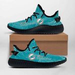 Miami Dolphins NFL Yeezy Sneaker For Men Women Fans