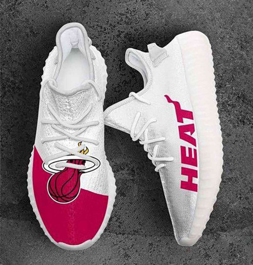 Miami Heat Mlb Yeezy Sneaker For Fans