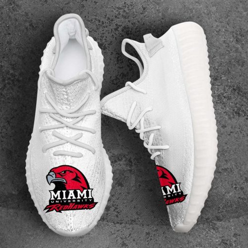 Miami Redhawks NCAA Yeezy Sneaker For Men Women Fans