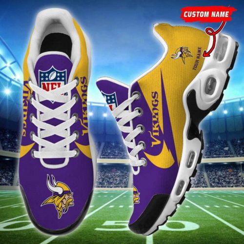 Minnesota Vikings NFL Air Max Plus Sport Sneakers For Fan Gifts