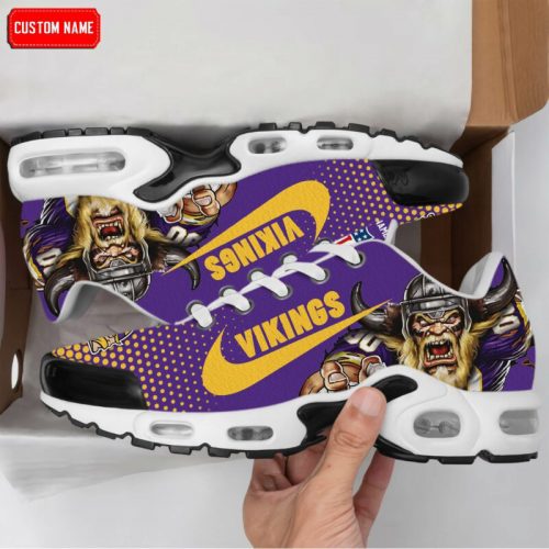 Minnesota Vikings NFL Premium Air Max Plus Sport Sneakers For Fan Gifts