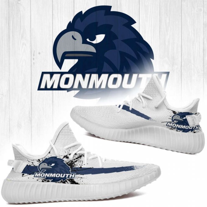 Monmouth Hawks Ncaa Yeezy Sneaker For Men Women Fans