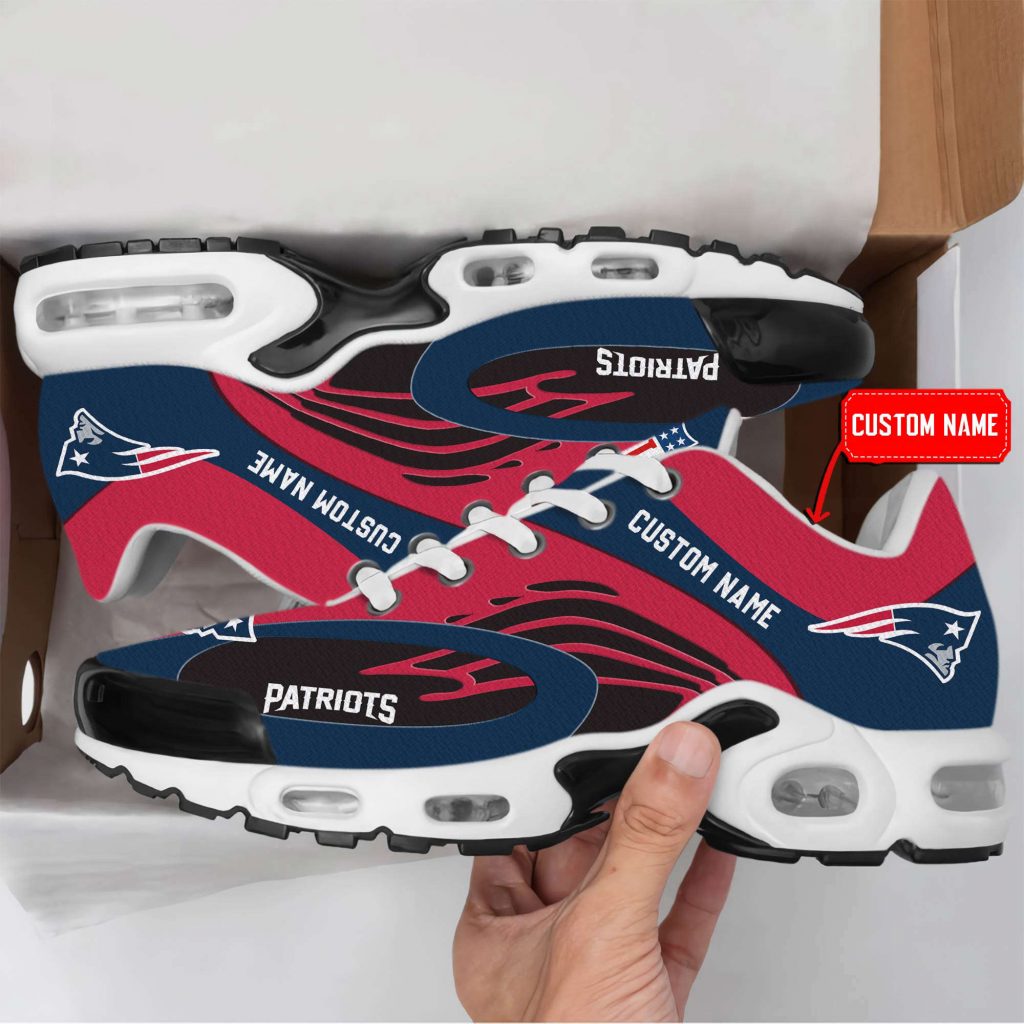 New England Patriots Nfl Premium Air Max Plus Sport Sneakers For Fan Gifts