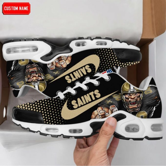 New Orleans Saints Nfl Premium Air Max Plus Sport Sneakers For Fan Gifts