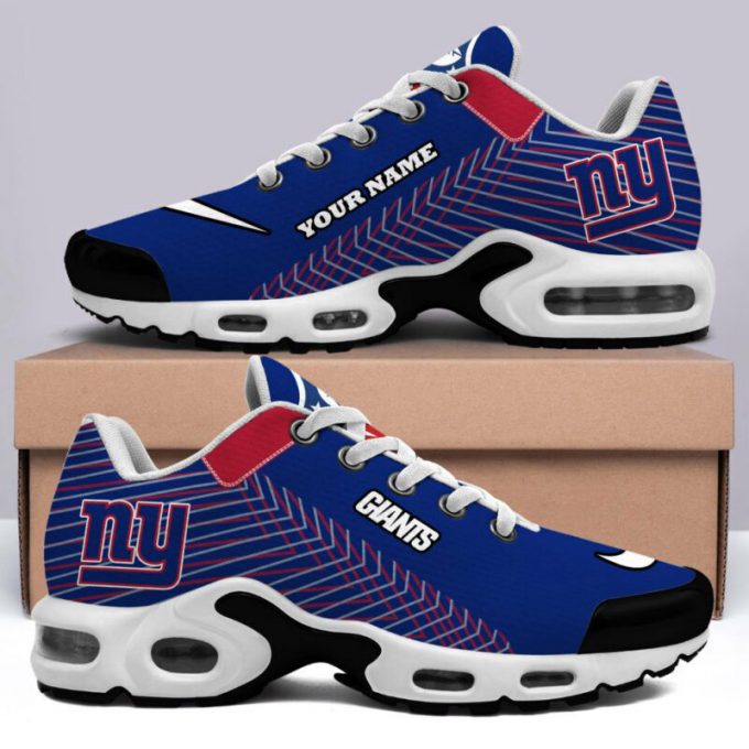 New York Giants Air Max Plus Sport Sneakers For Fan Gifts