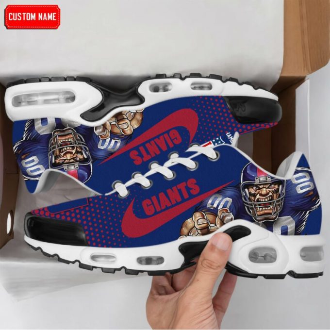 New York Giants Nfl Premium Air Max Plus Sport Sneakers For Fan Gifts