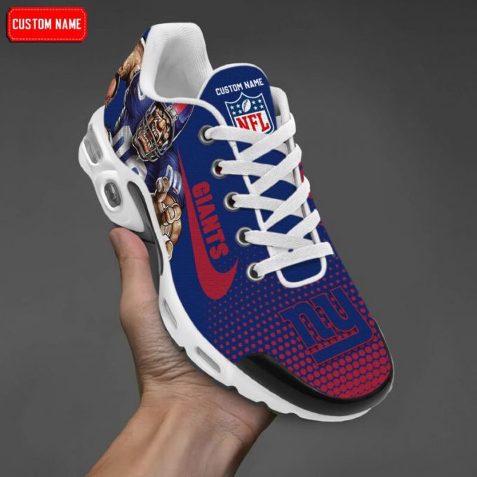 New York Giants Nfl Premium Air Max Plus Sport Sneakers For Fan Gifts