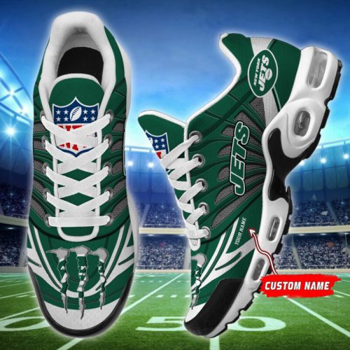 New York Jets NFL Air Max Plus Sport Sneakers For Fan Gifts