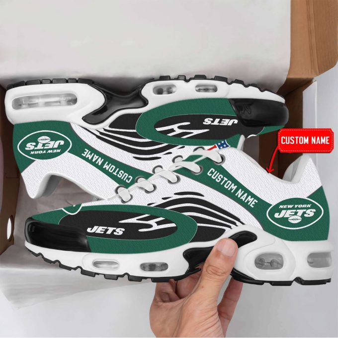 New York Jets Nfl Premium Air Max Plus Sport Sneakers For Fan Gifts