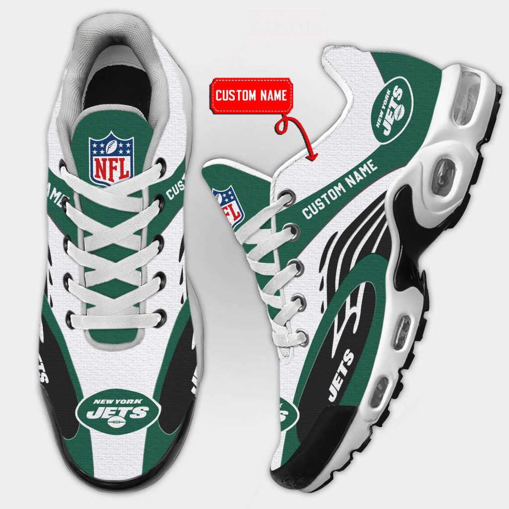 New York Jets Nfl Premium Air Max Plus Sport Sneakers For Fan Gifts