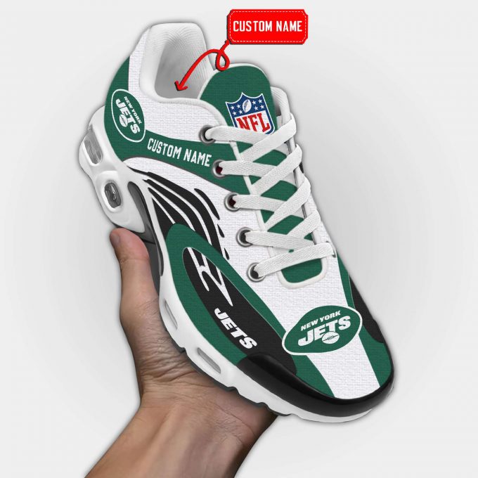 New York Jets Nfl Premium Air Max Plus Sport Sneakers For Fan Gifts