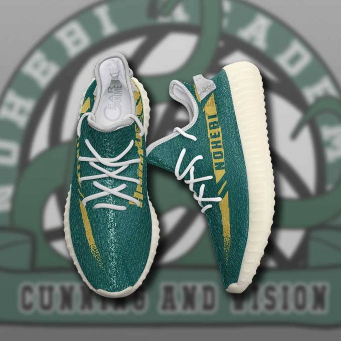 Nohebi Academy Shoes Haikyuu Custom Anime Yeezy Sneaker For Fans