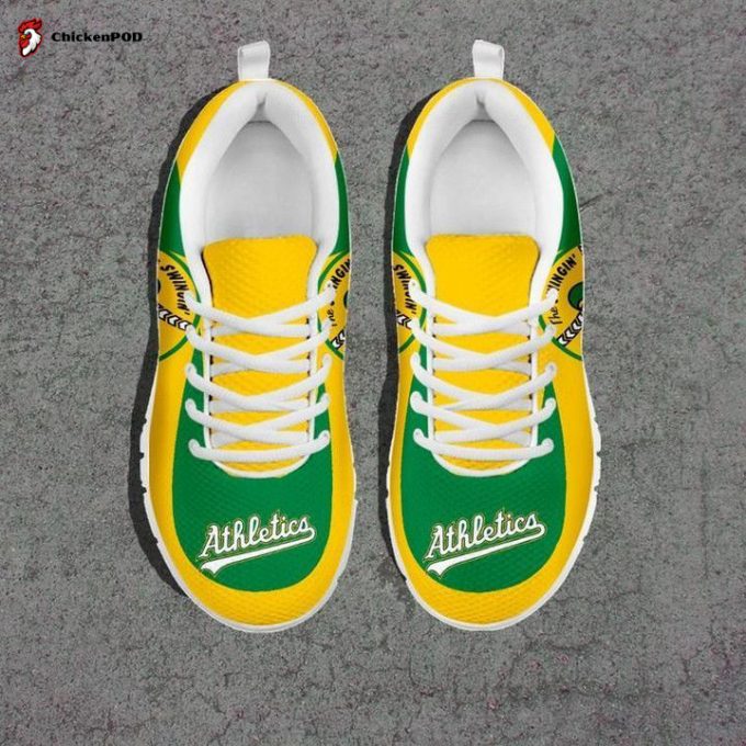 Oakland Athletics Unisex Running Shoes For Fans Gifts