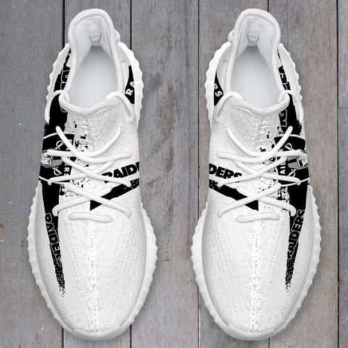 Oakland Raider NFL Yeezy Sneaker For Men Women Fans