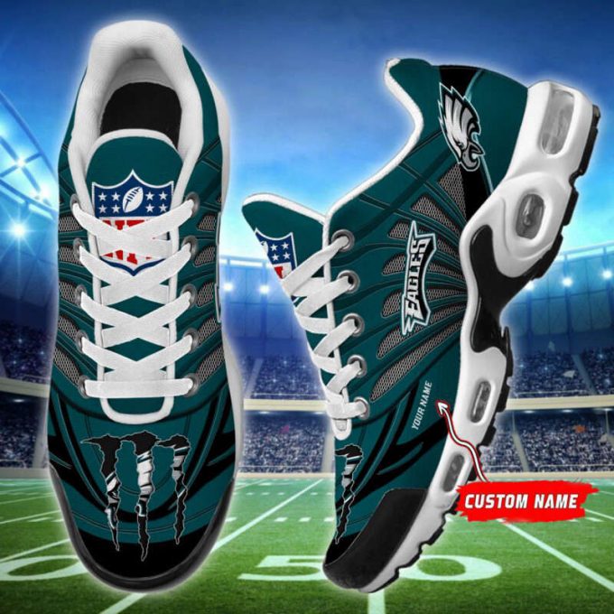 Philadelphia Eagles Nfl Air Max Plus Sport Sneakers For Fan Gifts