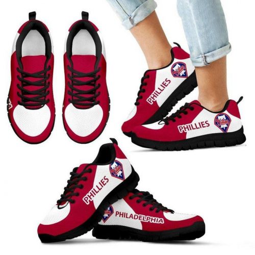 Philadelphia Phillies Unisex Running Shoes For Fans Gifts