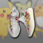 Pikachu Evolution Shoes Pokemon Anime Yeezy Sneaker For Men Women Fans