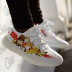 Pikachu Evolution Shoes Pokemon Anime Yeezy Sneaker For Men Women Fans