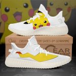 Pikachu Tail Shoes Pokemon Custom Anime Yeezy Sneaker For Fans