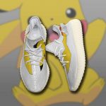 Pikachu Tail Shoes Pokemon Custom Anime Yeezy Sneaker For Fans