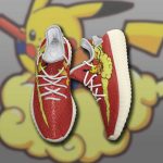 Pikagoku Shoes Pikachu Mixed Goku Anime Yeezy Sneaker For Men Women Fans