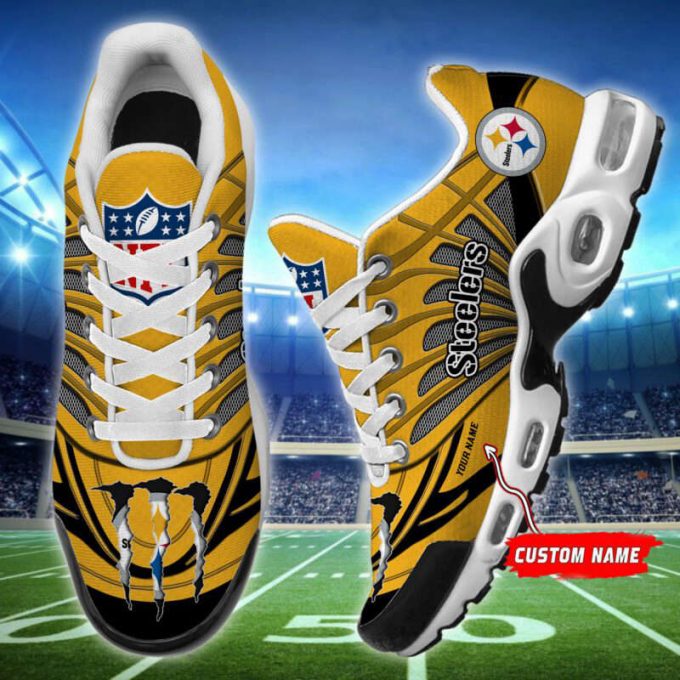 Pittsburgh Steelers Nfl Air Max Plus Sport Sneakers For Fan Gifts