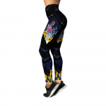 Premium I’M Hippe Girl  3D Over Printed Legging & Tank Top