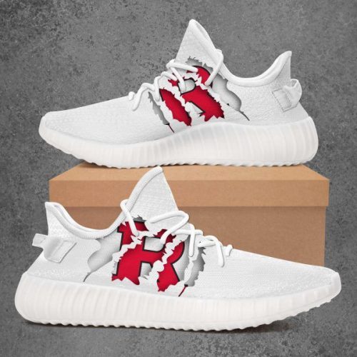 Rutgers Scarlet Knights NCAA Yeezy Sneaker For Men Women Fans