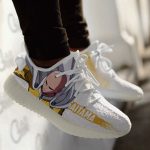 Saitama Shoes Cool One Punch Man Custom Anime Yeezy Sneaker For Fans