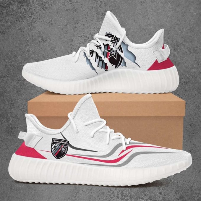 San Antonio Fc Usl League Yeezy Sneaker For Fans