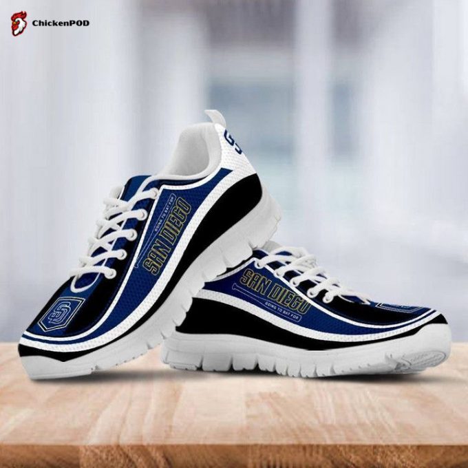 San Diego Padres Unisex Running Shoes For Fans Fan Gifts