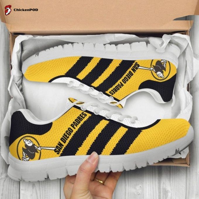 San Diego Padres Unisex Running Shoes For Fans Fan Gifts