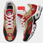 San Francisco 49ers NFL Premium Air Max Plus Sport Sneakers For Fan Gifts