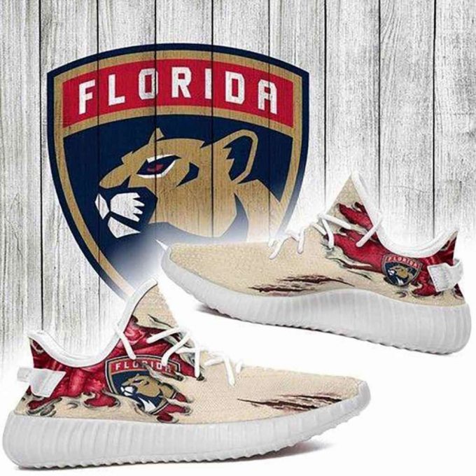 Scratch Florida Panthers Nfl Yeezy Sneaker For Men Women Fans