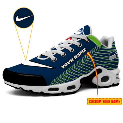 Seattle Seahawks Air Max Plus Sport Sneakers For Fan Gifts