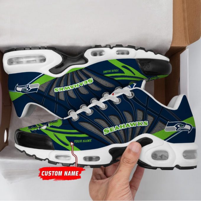 Seattle Seahawks Nfl Air Max Plus Sport Sneakers For Fan Gifts