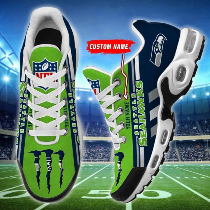 Seattle Seahawks Nfl Air Max Plus Sport Sneakers For Fan Gifts