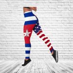 Sport Gift – America My Home Cuba My Blood Hollow Tank Top or Legging