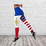 Sport Gift – America My Home Philippines My Blood Hollow Tank Top or Legging