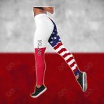 Sport Gift – America My Home Poland My Blood Hollow Tank Top or Legging