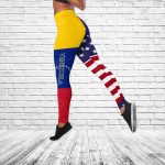 Sport Gift – America My Home Venezuela My Blood Hollow Tank Top or Legging