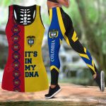 Sport Gift – Colombia It’s In My DNA Hollow Tank Top or Legging