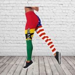 Sport Gift – Ghana – America Flag Hollow Tank Top or Legging